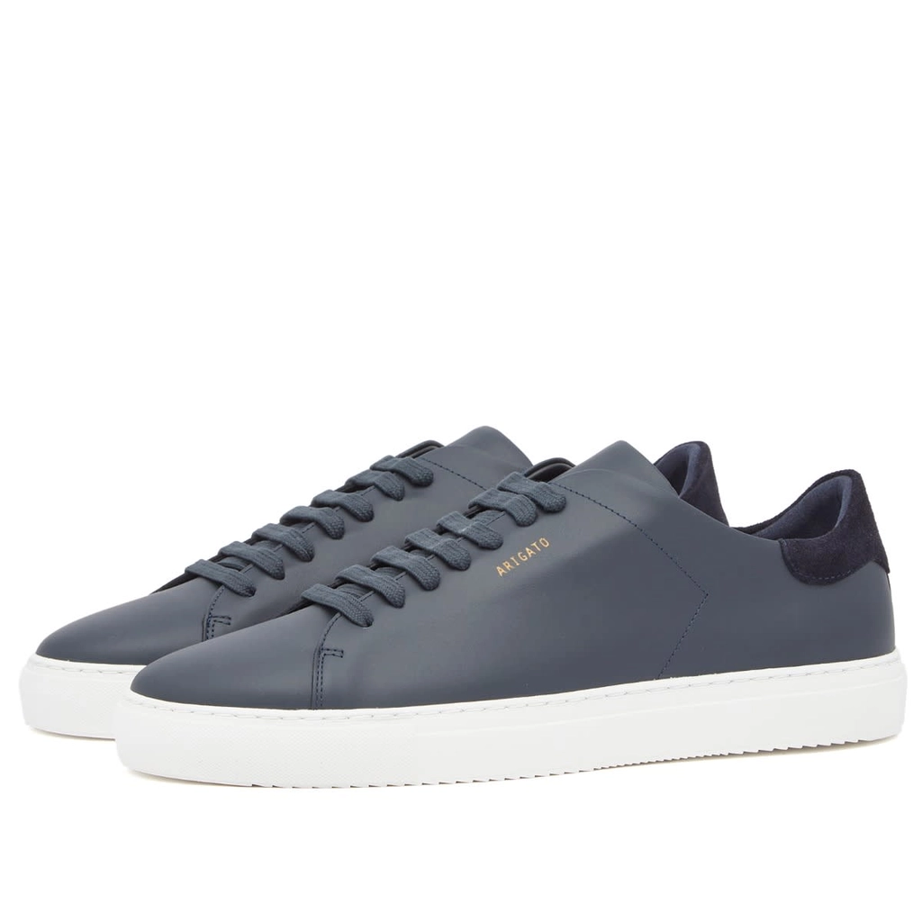 Axel Arigato Men's Clean 90 Sneaker Navy Leather
